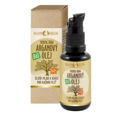 Purity Vision Argan Raw Bio Oil Arcolaj 30 ml