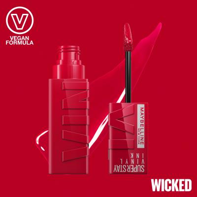 Maybelline Superstay Vinyl Ink Liquid Rúzs nőknek 4,2 ml Változat 50 Wicked