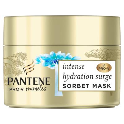 Pantene PRO-V Miracles Intense Hydration Surge Sorbet Mask Hajpakolás nőknek 160 ml