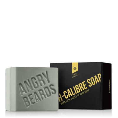 Angry Beards H-Calibre Soap Dirty Sanchez Szilárd szappan férfiaknak 100 g