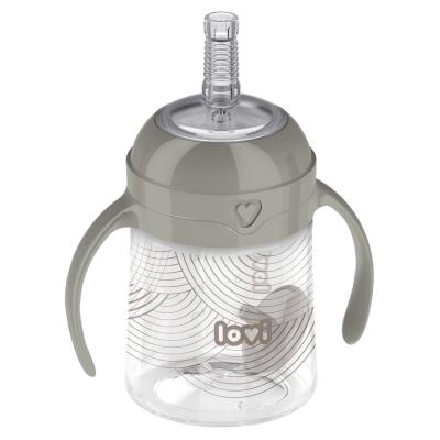 LOVI Harmony First Cup With Weighted Straw 6m+ Kis bögre gyermekeknek 150 ml