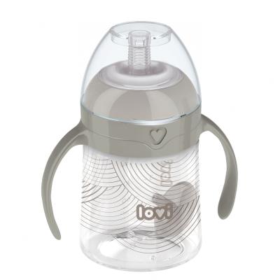 LOVI Harmony First Cup With Weighted Straw 6m+ Kis bögre gyermekeknek 150 ml