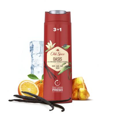 Old Spice Oasis Tusfürdő férfiaknak 400 ml