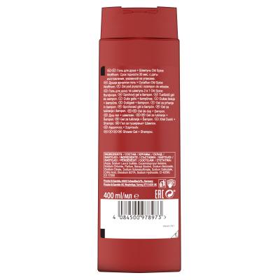 Old Spice Wolfthorn Tusfürdő férfiaknak 400 ml