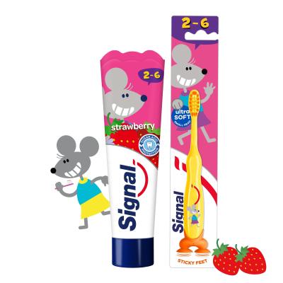 Signal Kids Strawberry Fogkrém gyermekeknek 50 ml