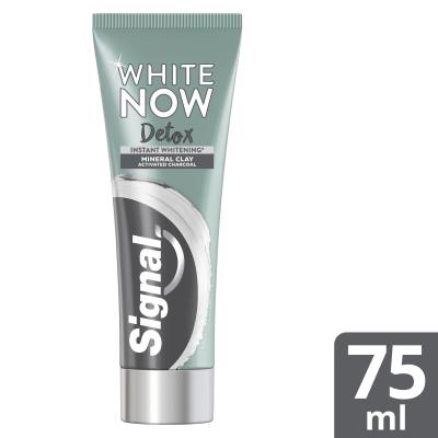 Signal White Now Detox Charcoal &amp; Clay Fogkrém 75 ml