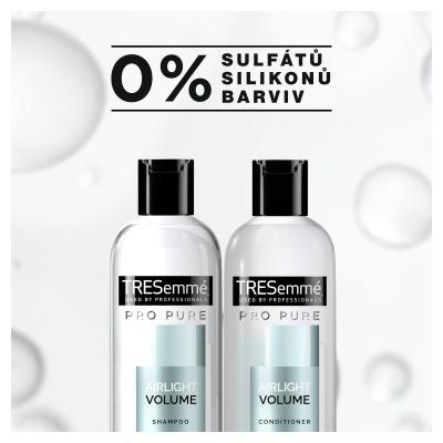 TRESemmé Pro Pure Airlight Volume Shampoo Sampon nőknek 380 ml