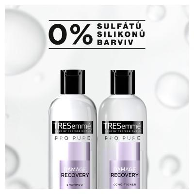 TRESemmé Pro Pure Damage Recovery Shampoo Sampon nőknek 380 ml