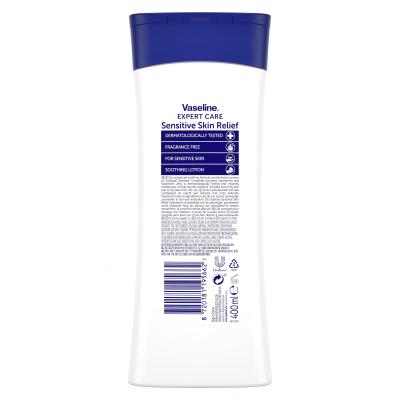 Vaseline Intensive Care Sensitive Skin Relief Testápoló tej 400 ml