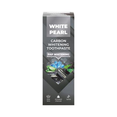 White Pearl PAP Carbon Whitening Toothpaste Fogkrém 75 ml