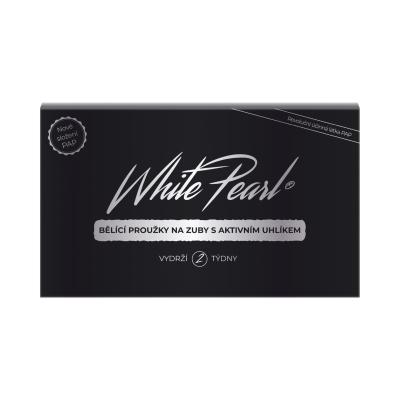 White Pearl PAP Charcoal Whitening Strips Fogfehérítés Szett