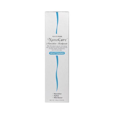 White Pearl NanoCare Whitening Nanosilver Toothpaste Fogkrém 100 g