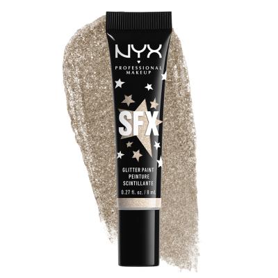 NYX Professional Makeup SFX Glitter Paint Alapozó nőknek 8 ml Változat 02 Broomstick Baddie