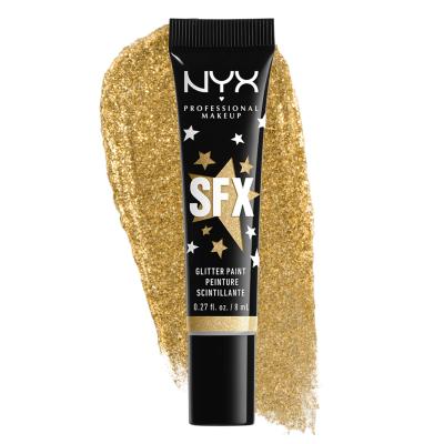 NYX Professional Makeup SFX Glitter Paint Alapozó nőknek 8 ml Változat 01 Graveyard Glam