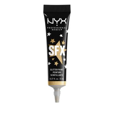 NYX Professional Makeup SFX Glitter Paint Alapozó nőknek 8 ml Változat 01 Graveyard Glam