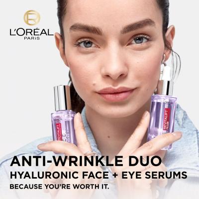 L&#039;Oréal Paris Revitalift Filler HA Ajándékcsomagok Revitalift Filler HA 1,5% arcszérum 30 ml + Revitalift Filler HA 2,5% szemkörnyékápoló szérum 20 ml