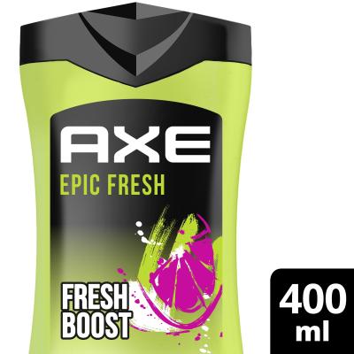 Axe Epic Fresh 3in1 Tusfürdő férfiaknak 400 ml