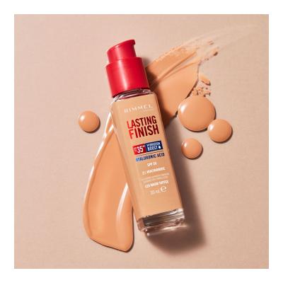 Rimmel London Lasting Finish 35H SPF20 Alapozó nőknek 30 ml Változat 001 Pearl