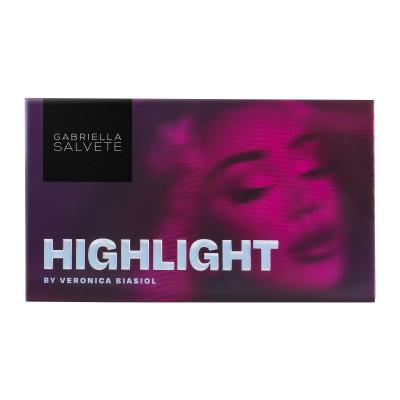 Gabriella Salvete Party Calling Highlight Palette Highlighter nőknek 8,4 g Változat Icy &amp; Body