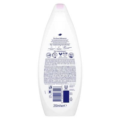 Dove Renewing Peony &amp; Rose Scent Shower Gel Tusfürdő nőknek 250 ml