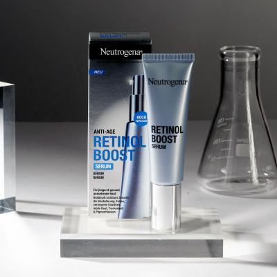 Neutrogena Retinol Boost Ajándékcsomagok Retinol Boost Night Cream éjszakai arckrém 50 ml + Retinol Boost Serum nappali arcszérum 30 ml + Retinol Boost Eye Cream szemkörnyékápoló krém 15 ml