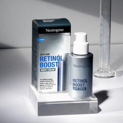 Neutrogena Retinol Boost Ajándékcsomagok Retinol Boost Night Cream éjszakai arckrém 50 ml + Retinol Boost Serum nappali arcszérum 30 ml + Retinol Boost Eye Cream szemkörnyékápoló krém 15 ml