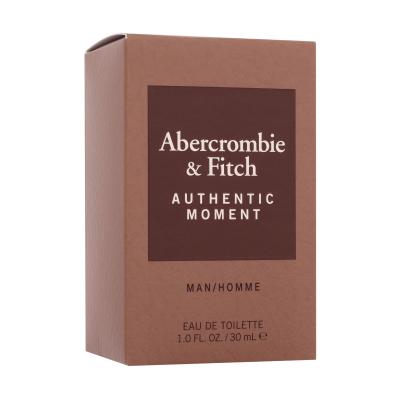 Abercrombie &amp; Fitch Authentic Moment Eau de Toilette férfiaknak 30 ml