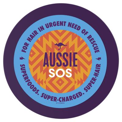 Aussie SOS Supercharged Repair Hair Mask Hajpakolás nőknek 450 ml