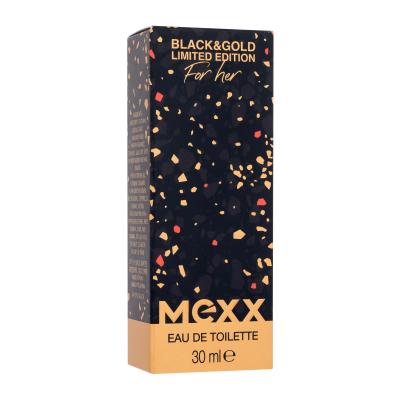 Mexx Black &amp; Gold Limited Edition Eau de Toilette nőknek 30 ml