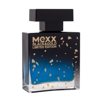 Mexx Black &amp; Gold Limited Edition Eau de Toilette férfiaknak 50 ml