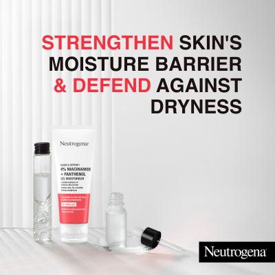 Neutrogena Clear &amp; Defend+ Gel Moisturiser Arcgél 50 ml