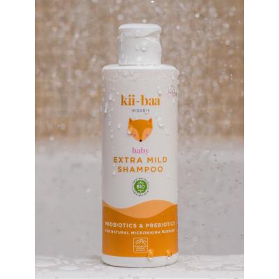 Kii-Baa Organic Baby Extra Mild Shampoo Sampon gyermekeknek 200 ml