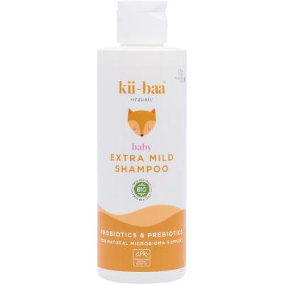 Kii-Baa Organic Baby Extra Mild Shampoo Sampon gyermekeknek 200 ml