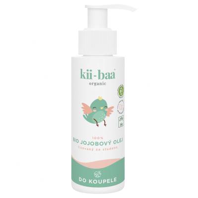 Kii-Baa Organic Baby Bio Jojoba Oil Testolaj gyermekeknek 100 ml