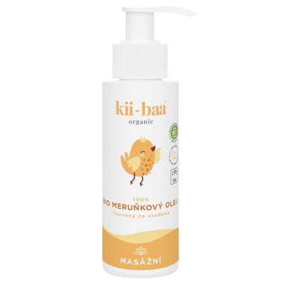 Kii-Baa Organic Baby Bio Apricot Oil Testolaj gyermekeknek 100 ml