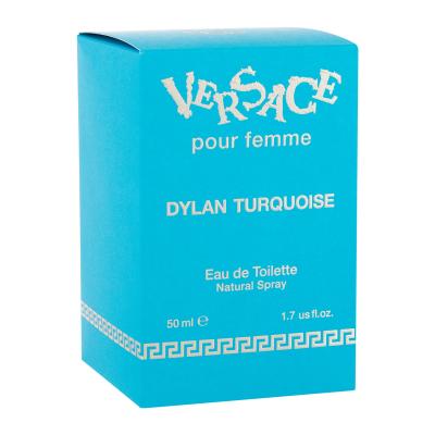 Versace Pour Femme Dylan Turquoise Eau de Toilette nőknek 50 ml sérült doboz