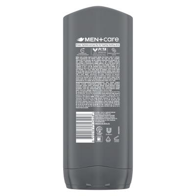 Dove Men + Care Hydrating Clean Comfort Tusfürdő férfiaknak 400 ml