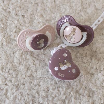 LOVI Night &amp; Day Dynamic Soother Girl 6-18m Cumi gyermekeknek 2 db