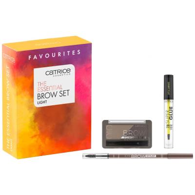 Catrice The Essential Brow Set Ajándékcsomagok Eye Brow Stylist szemöldökceruza 1,6 g 020 Date With Ash-Ton + Brow Powder Waterproof szemöldökpúder 4 g 010 Ash Blond + Super Glue Brow Styling Gel szemöldökformázó gél 4 ml 010 Ultra Hold