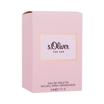 s.Oliver For Her Eau de Toilette nőknek 50 ml sérült doboz