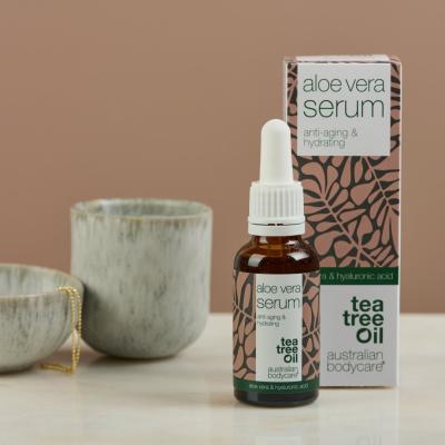 Australian Bodycare Tea Tree Oil Aloe Vera Serum Arcszérum nőknek 30 ml