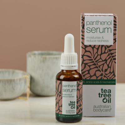 Australian Bodycare Tea Tree Oil Panthenol Serum Arcszérum nőknek 30 ml