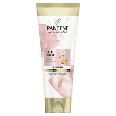 Pantene PRO-V Luxury Me Time Kit Ajándékcsomagok Lift&#039;N&#039;Volume sampon 300 ml + Lift&#039;N&#039;Volume hajkondicionáló 200 ml + Volume SOS hajkondicionáló spray 150 ml + 7in1 Oil hajápoló olaj 100 ml + kozmetikai táska