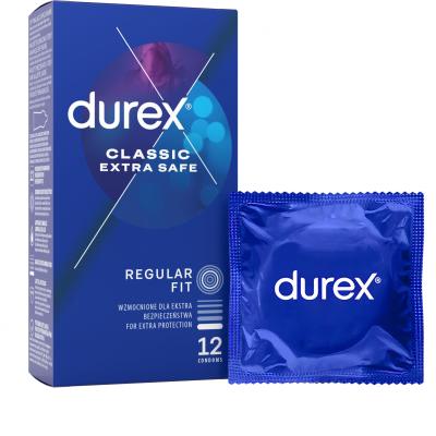 Durex Classic Extra Safe Óvszer férfiaknak Szett