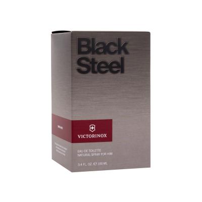 Victorinox Black Steel Eau de Toilette férfiaknak 100 ml