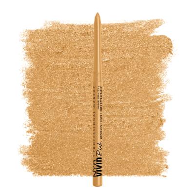 NYX Professional Makeup Vivid Rich Mechanical Liner Szemceruza nőknek 0,28 g Változat 01 Amber Stunner