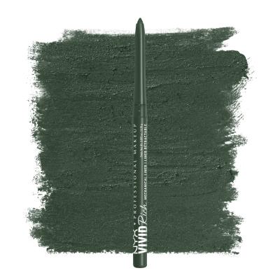 NYX Professional Makeup Vivid Rich Mechanical Liner Szemceruza nőknek 0,28 g Változat 08 Emerald Empire