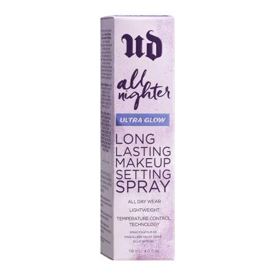 Urban Decay All Nighter Extra Glow Long Lasting Makeup Setting Spray Sminkfixáló nőknek 118 ml