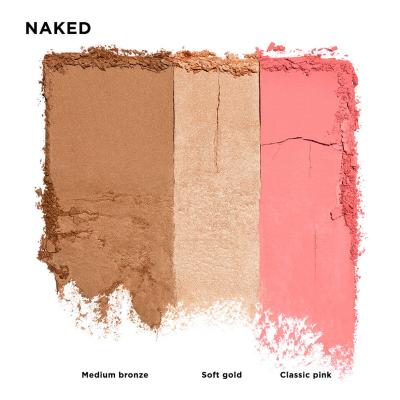 Urban Decay Stay Naked Threesome Kontúrozó paletta nőknek 9,3 g Változat Naked