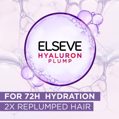 L&#039;Oréal Paris Elseve Hyaluron Plump Moisture Shampoo Sampon nőknek 1000 ml